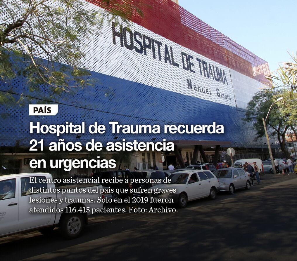 Hospital de Trauma recuerda 21 años de asistencia en urgencias 
