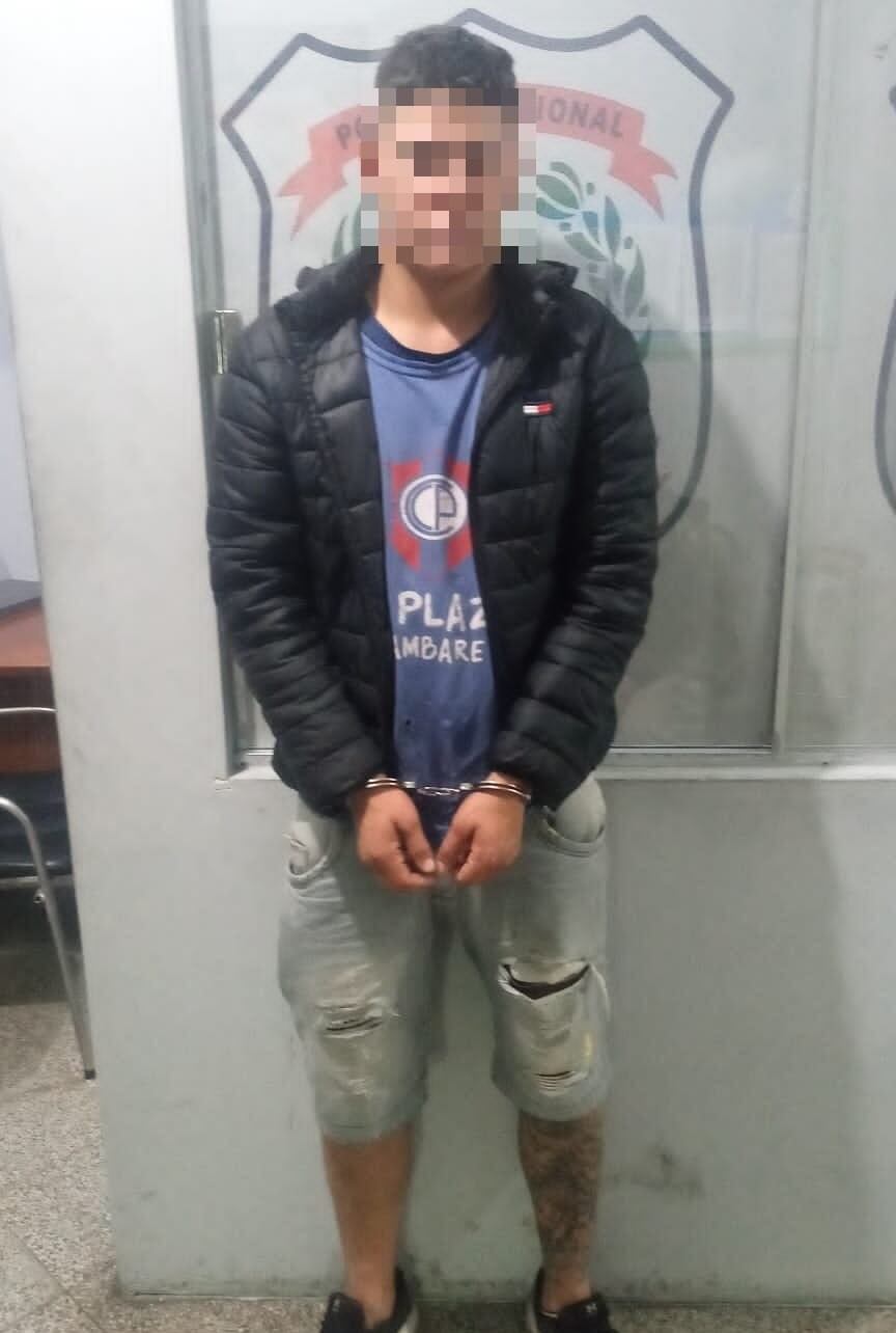 El detenido fue derivado a la Comisaría 18ª y posteriormente al Departamento de Investigación de Delitos de la Policía Nacional, donde quedó a disposición del Ministerio Público. Foto: Gentileza