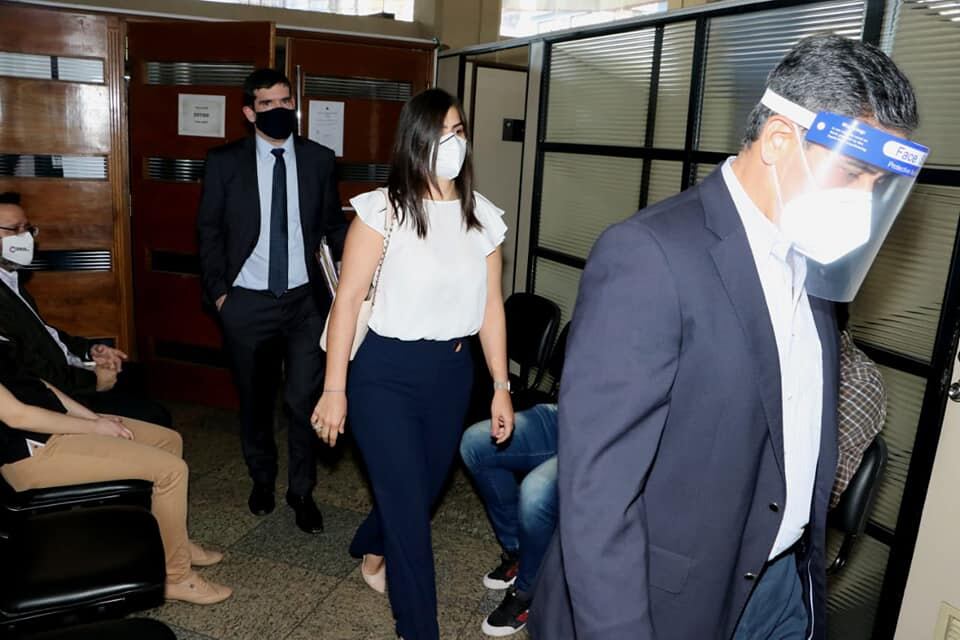 El Tribunal de Apelación rechazó las recusaciones y revocó el arresto domiciliario para la presidenta de la firma Imedic, Patricia Ferreira, y de la directora de la misma, Nidia Godoy. Foto: Gentileza.