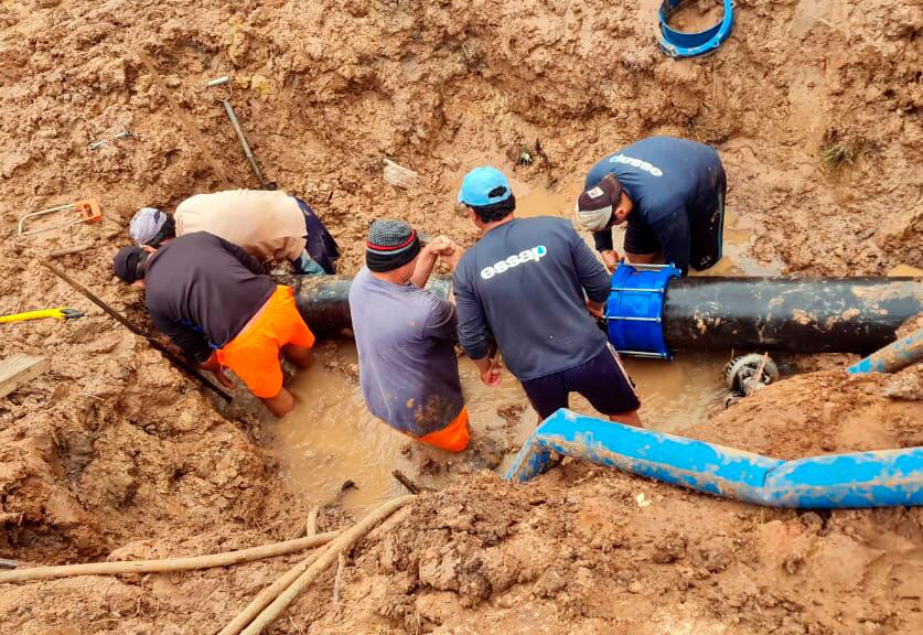 La Empresa de Servicios Sanitarios del Paraguay informó esta tarde, a través de un comunicado en redes, sobre el incidente que afecta su servicio. Foto: Archivo.