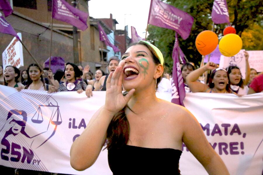 Este año bajo el lema para “Por nuestros derechos y contra todas las violencias”, la marcha tendrá lugar desde las 17:00 en la Plaza Uruguaya para luego ir hasta la Plaza de la Democracia. Foto: Archivo.