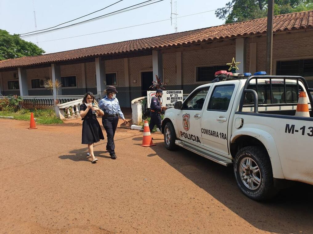 Lisandry Ayala Montiel pasó un día de princesa y a la hora de pagar se mandó rajar del lugar. Foto: CDE HOT