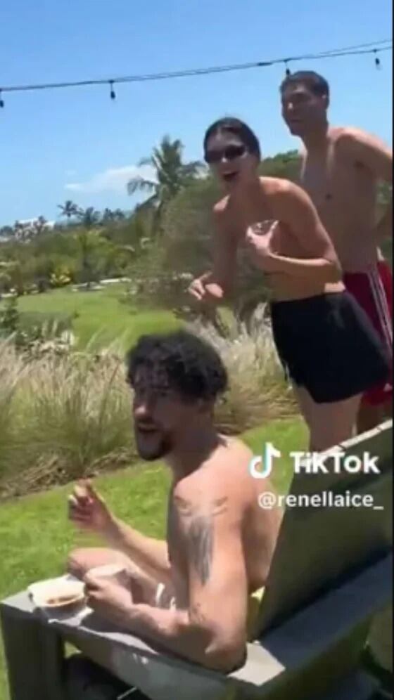 En redes se viralizaron las supuestas vacaciones de Bad Bunny y Kendall Jenner. Foto: Tik Tok.