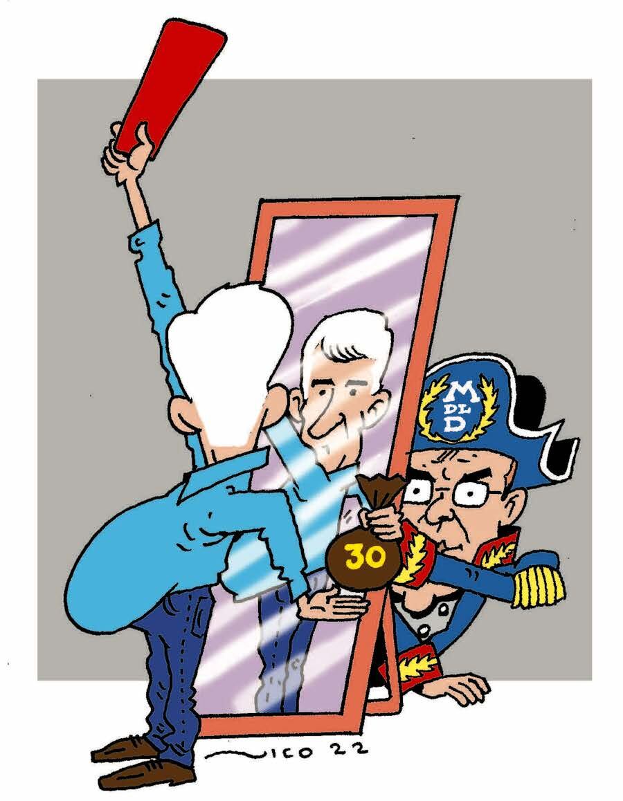 Don Arnoldo, mírese al espejo y sáquese la “roja”