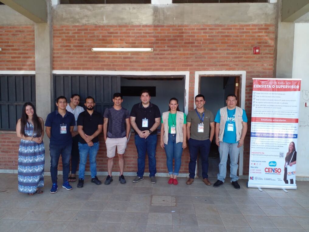 En Itapúa alistan los últimos detalles con los censistas para que la colecta de datos poblacionales sea la más eficiente. Foto: GEN/Nación Media.