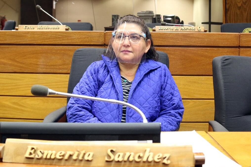 La diputada liberal Esmérita Sánchez destacó que los paraguayos siguen enviando remesas al país. Foto: Gentileza.