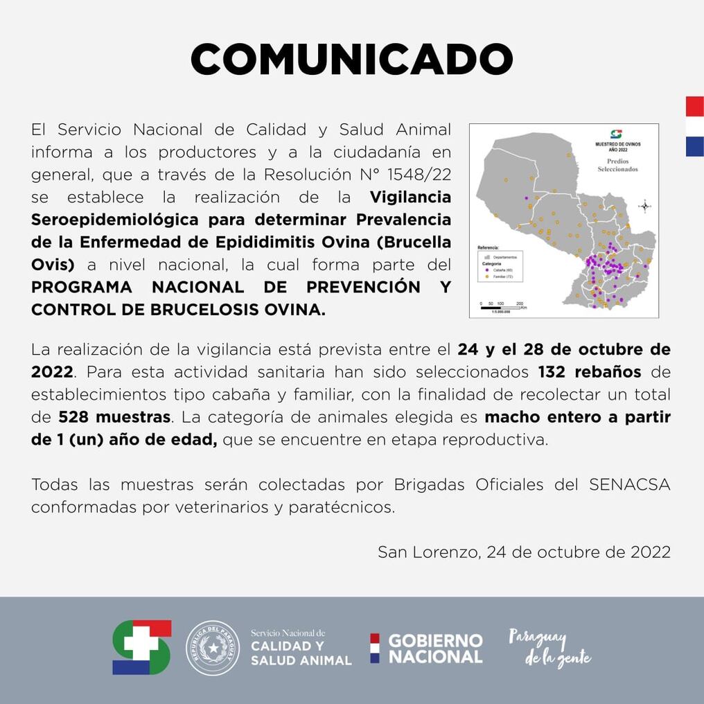 Desde el servicio veterinario informaron que el procedimiento estará a cargo de veterinarios y paratécnicos de la institución. Foto: Gentileza. 