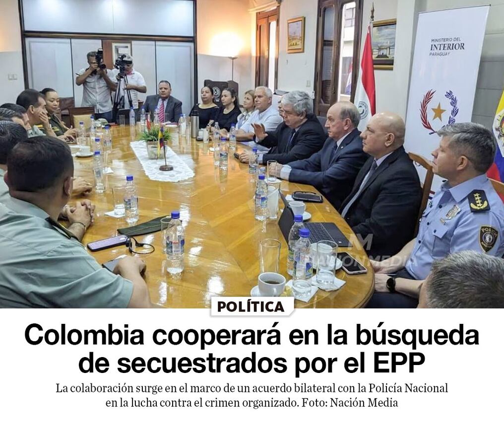 Colombia cooperará en la búsqueda de secuestrados por el EPP  
