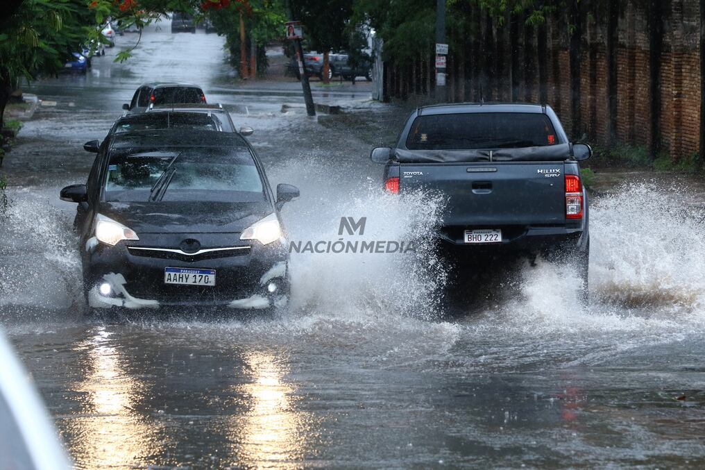 Los departamentos afectados actualmente son: norte de Concepción, centro, sur y oeste de Itapuá; sur de Misiones, norte de Amambay, según la Dirección de Meteorología e Hidrología. Foto: Roberto Zarza.