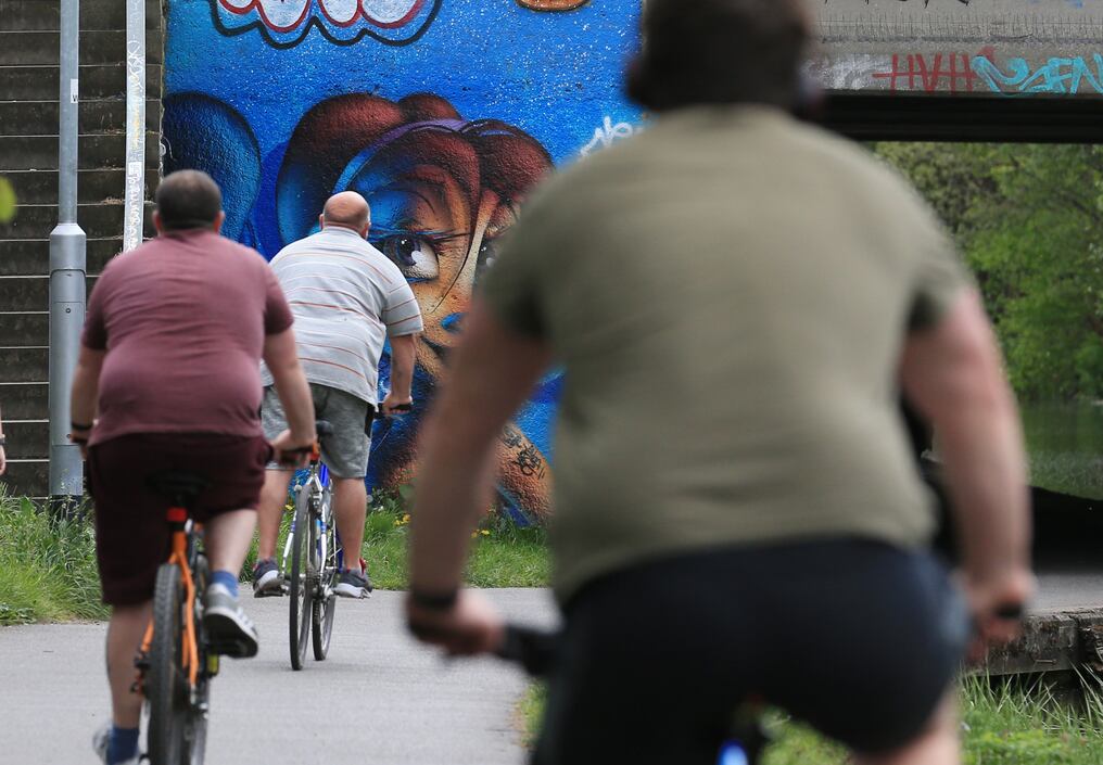 La obesidad puede aparecer incluso a edades tempranas, dando lugar a la hipertensión, diabetes, enfermedades respiratorias y varios tipos de cáncer. Foto: AFP.