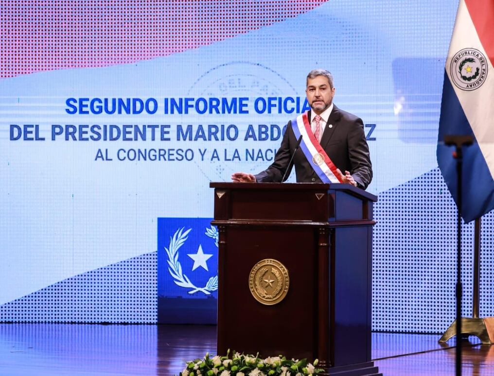 “Tenemos un plan y sabemos a dónde vamos y somos conscientes que la cooperación de todos los paraguayos es vital”, indicó el presidente. Foto: Gentileza.