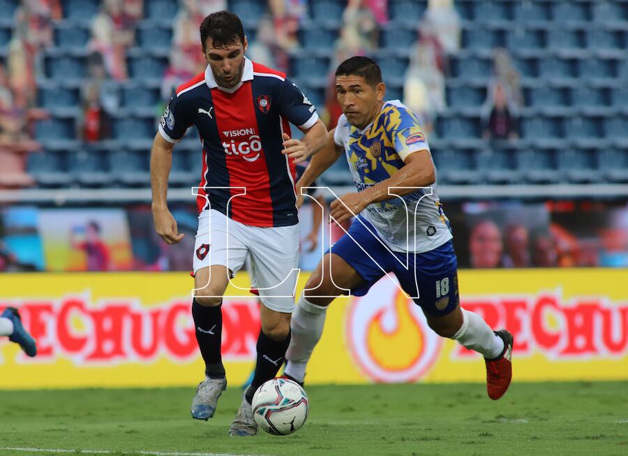Mauro Boselli, experimentado goleador argentino de Cerro Porteño.FOTO:JORGE ROMERO