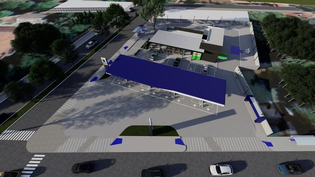 Desde la Municipalidad de Asunción señalan que se logró la licencia del Ministerio del Ambiente. Igualmente se otorgó el permiso porque no afecta el eje patrimonial, debido a que el predio consistía en un patio baldío. Foto: Gentileza.