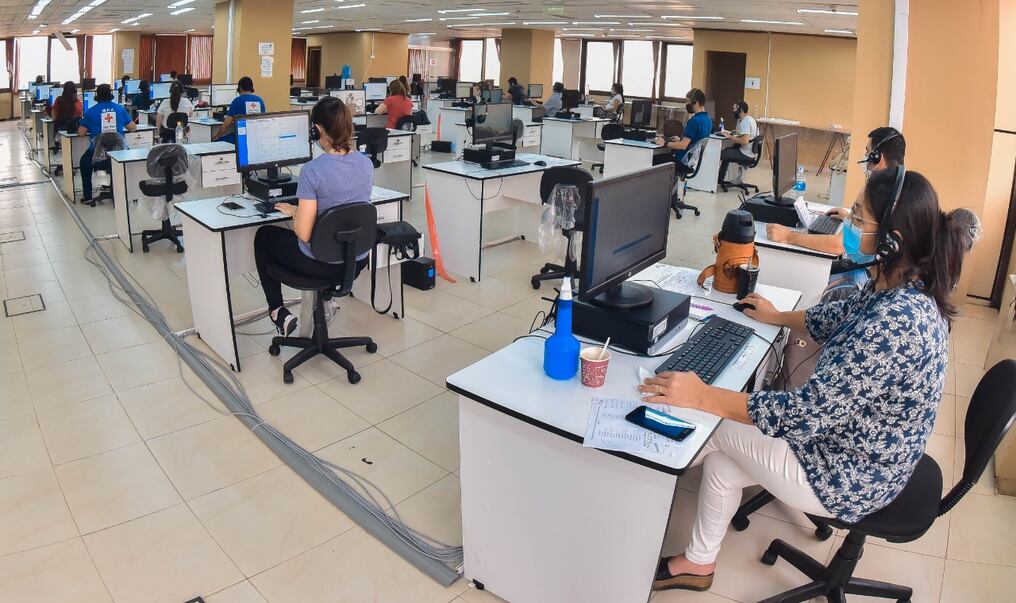 Ineram agendará tomas de hisopado solo a través de la línea teléfonica 154 (foto), desde este miércoles. Foto: Gentileza.