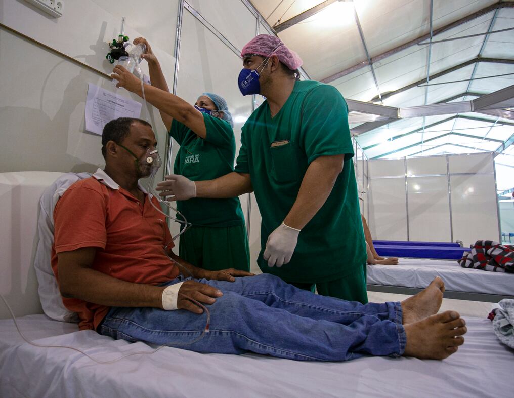 Brasil es uno de los países de la región más afectados por el nuevo coronavirus, registra más de 2,6 millones de casos. Foto: AFP.