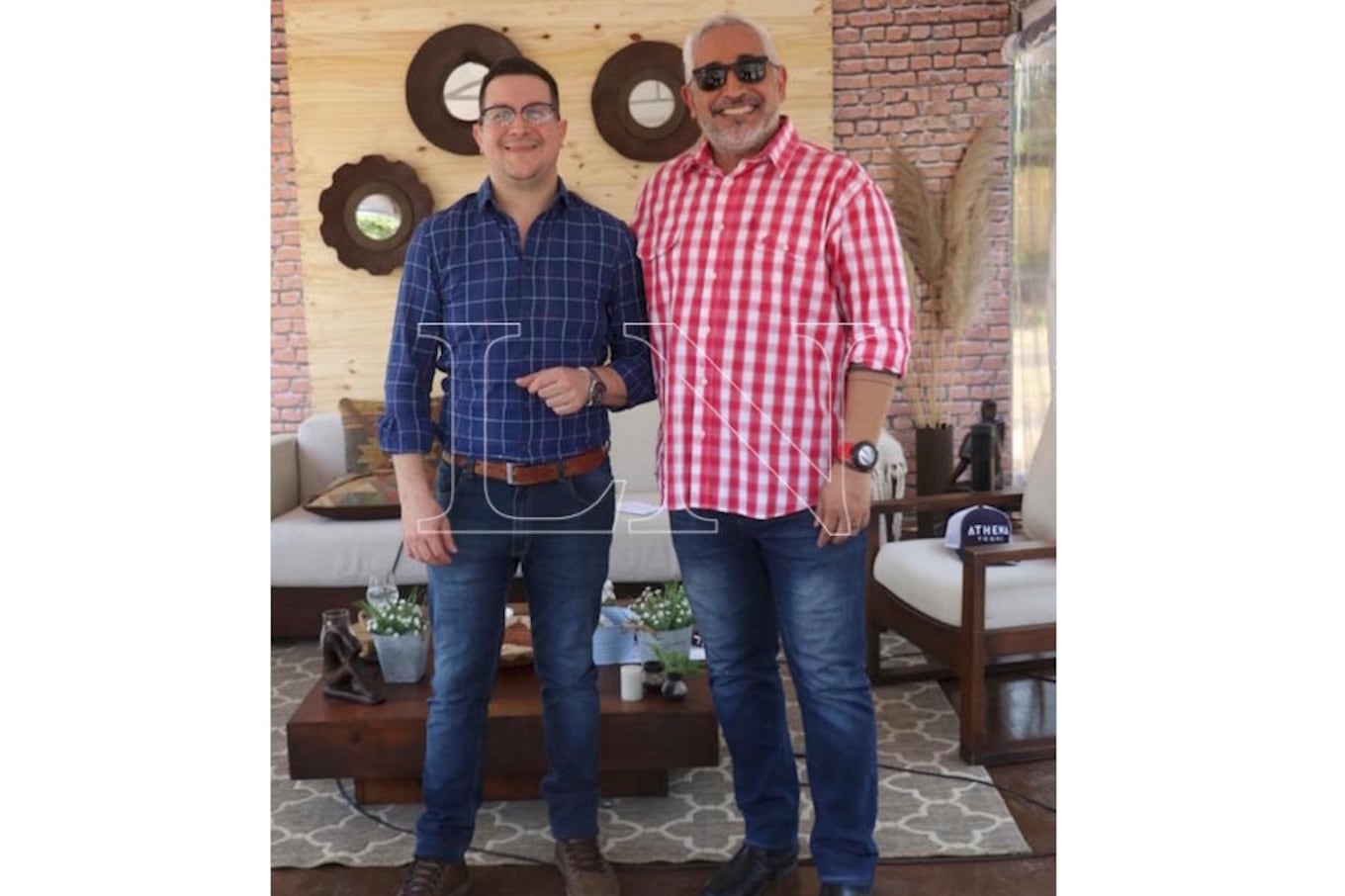 Guillermo Grance y Felipe Goroso.FOTO:PÁNFILO LEGUIZAMÓN