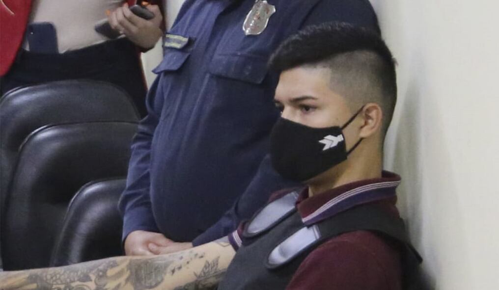El principal sospechoso del quíntuple homicidio aprovechó la ocasión para pedir perdón ante el tribunal a las personas que hizo daño con el asesinato de su suegro. Foto: Gentileza.