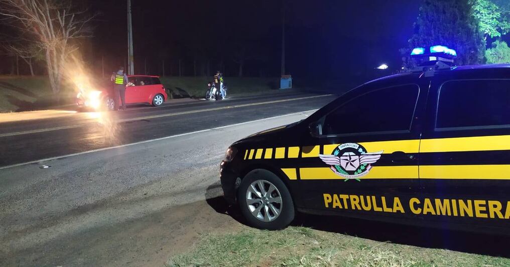Las pruebas de alcotest de la Patrulla Caminera detectaron casi 500 conductores alcoholizados entre el 15 y el 21 de agosto. Foto: Gentileza.