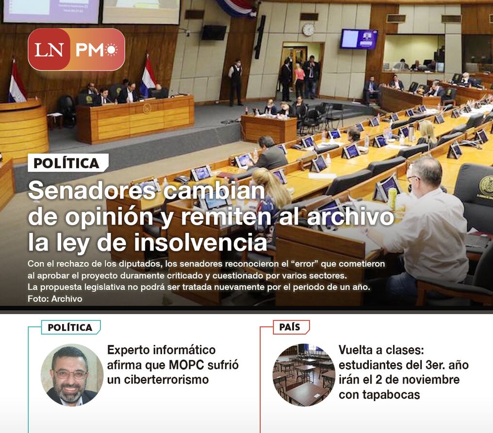 LN PM: Las noticias más relevantes de la siesta del 29 de octubre
