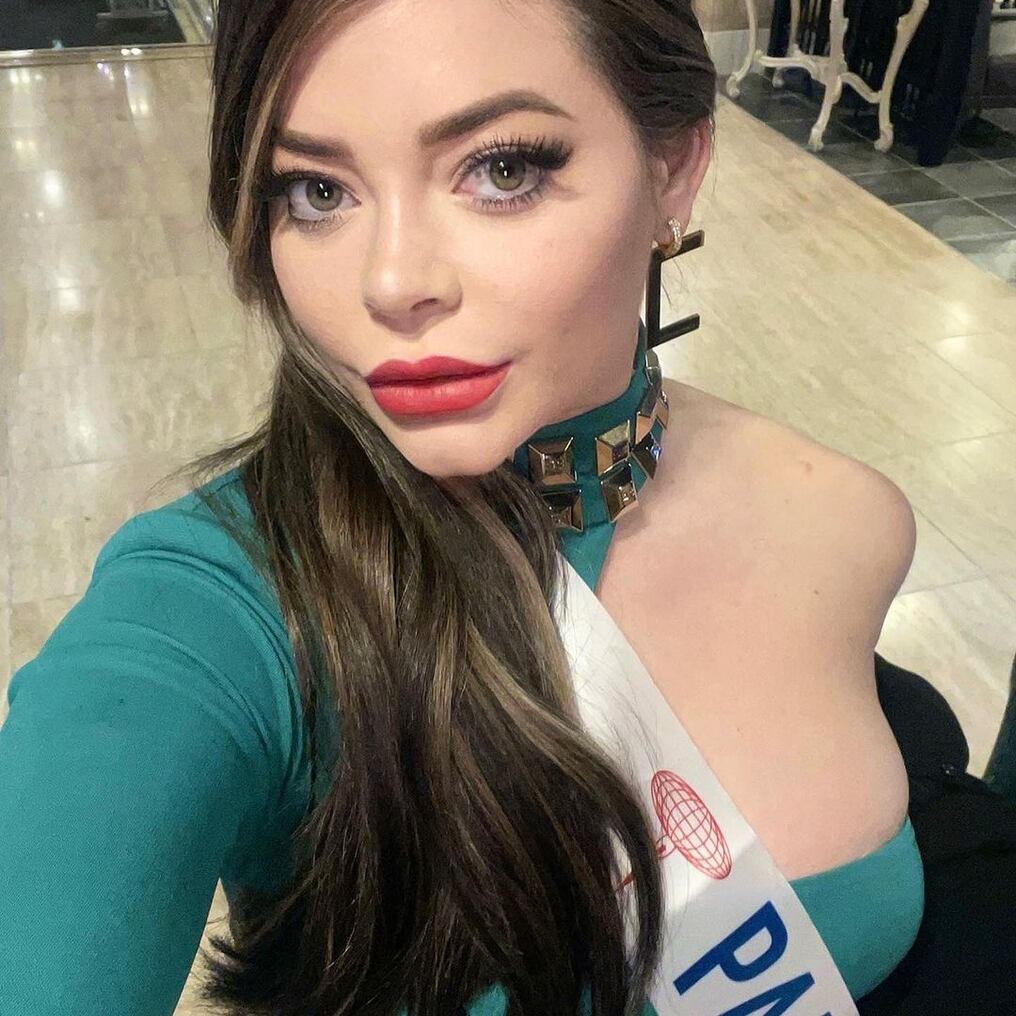 La paraguaya que acaba de participar en el certamen Miss Internacional en Japón tuvo un cruce por Instagram con un perfil dedicado a bellezas nacionales. Foto: Gentileza.