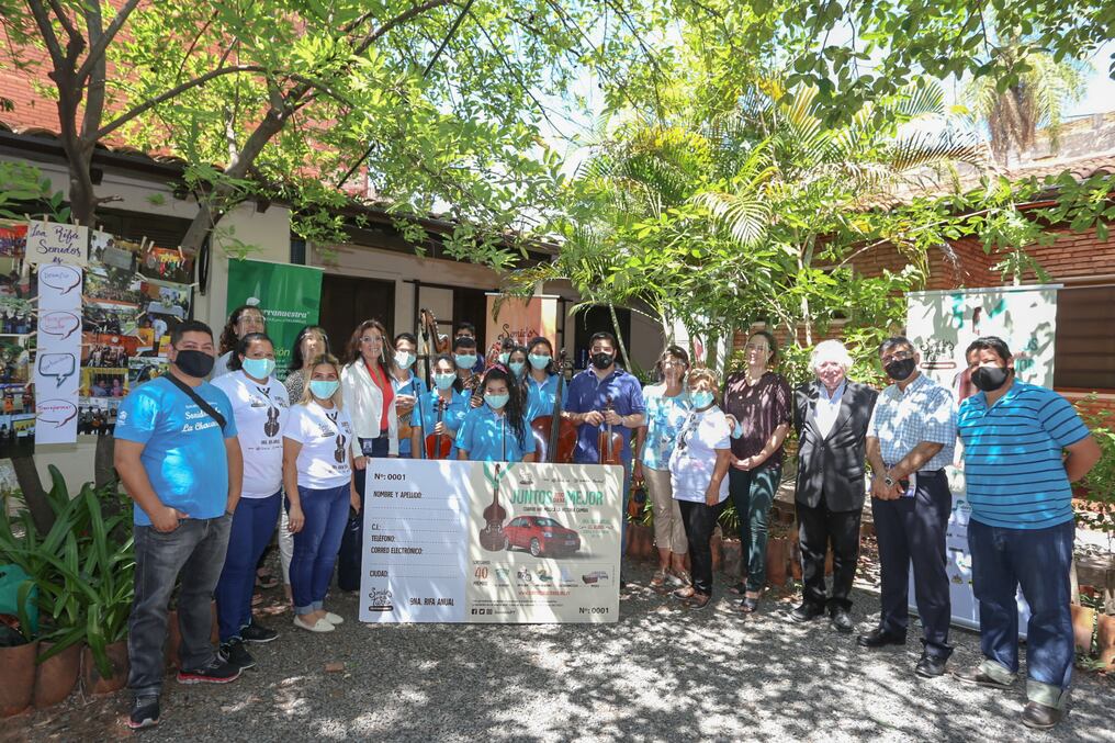 Todo lo recaudado será destinado a la adquisición de elementos de bioseguridad para las 70 escuelas que integran la Red SdT. Foto: Gentileza.