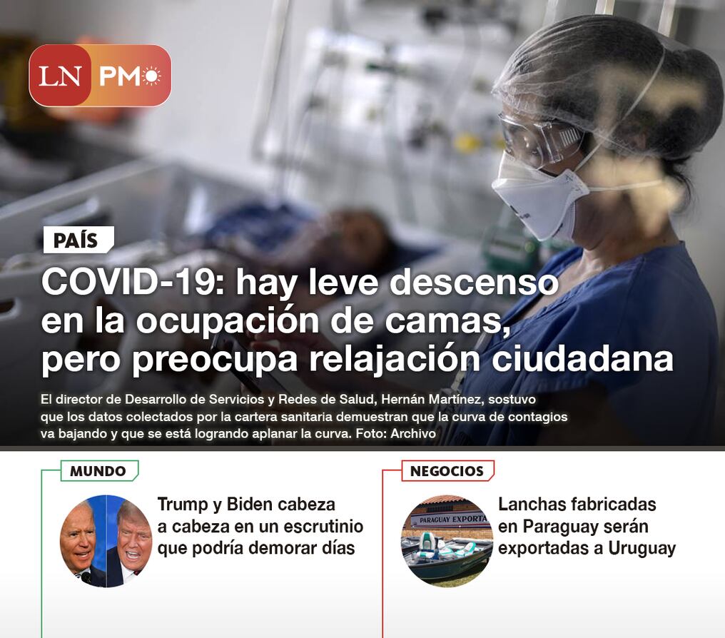 LN PM: Las noticias más relevantes de la siesta del 4 de noviembre