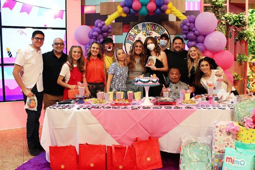 El pasado 5 de diciembre, el programa de diversión, información y entrevistas celebró su segundo aniversario. Foto: Gentileza.
