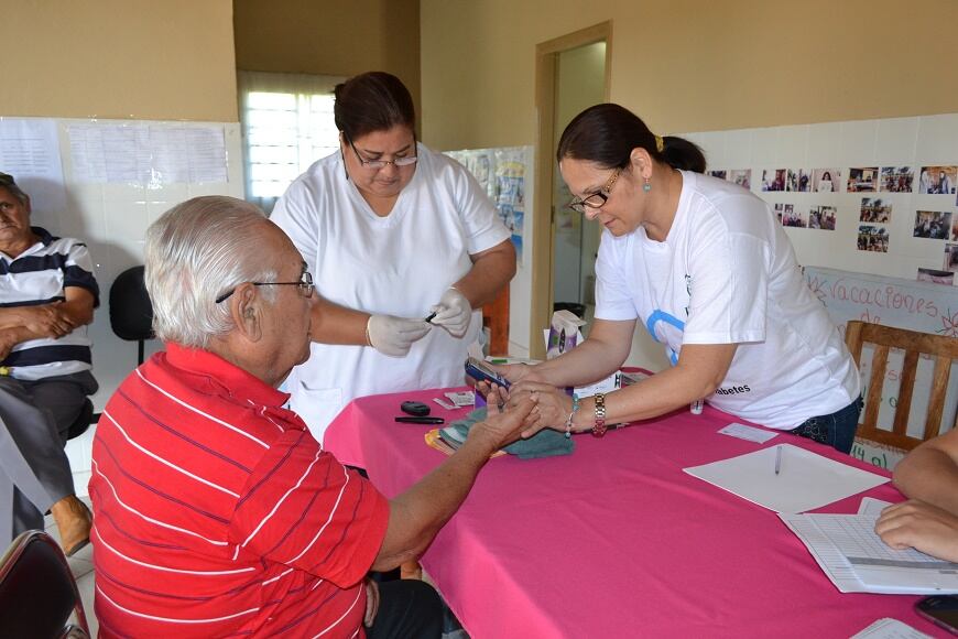 En lo que va del año (de enero a octubre de 2020), unas 100.000 personas con diabetes fueron atendidas en servicios del Ministerio de Salud Pública. Foto: Gentileza.