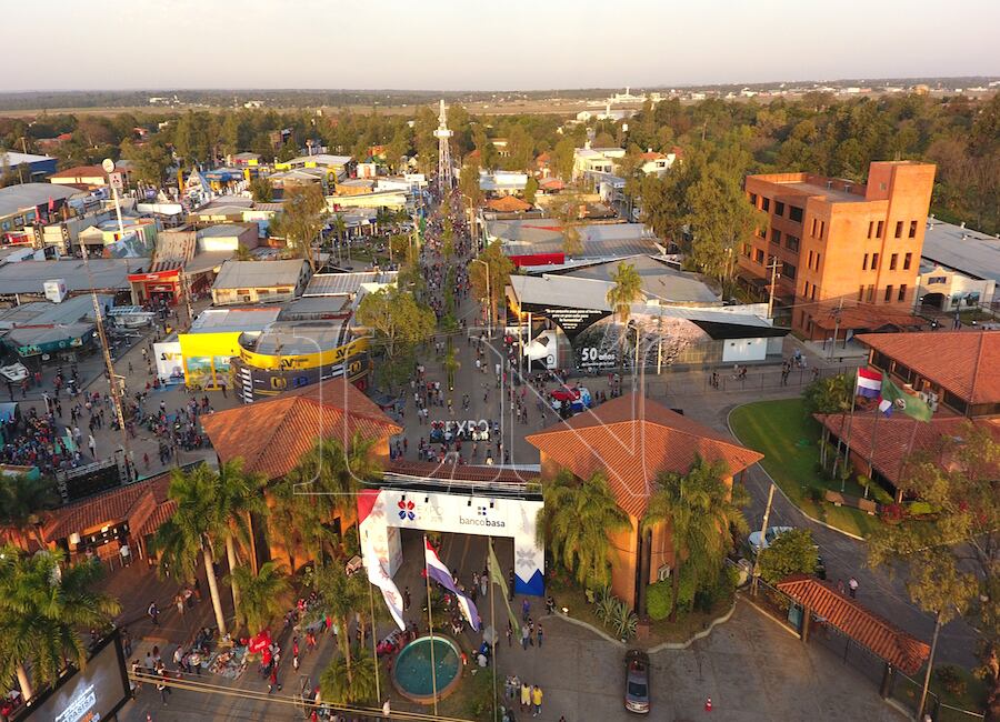 Vista de la última jornada de la Expo 2019, que fue también la última edición en Mariano Roque Alonso. Foto: Archivo.
