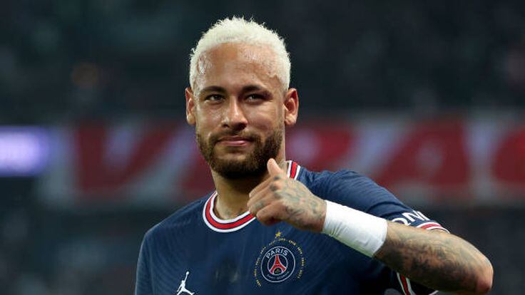 Neymar Jr. vistiendo la casaca del PSG / el jugador sería juzgado en España en octubre próximo. Foto: Getty Images.
