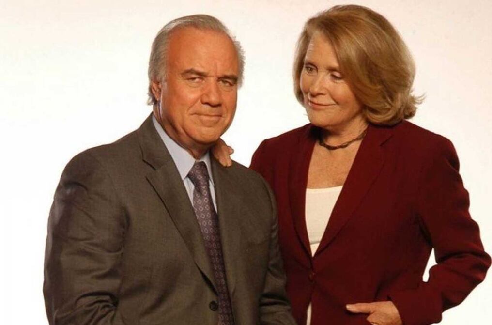 César Mascetti por muchos años fue la imagen destacada del famoso noticiero Telenoche, junto a su esposa Mónica Cahen D’Anvers. Foto: Gentileza.