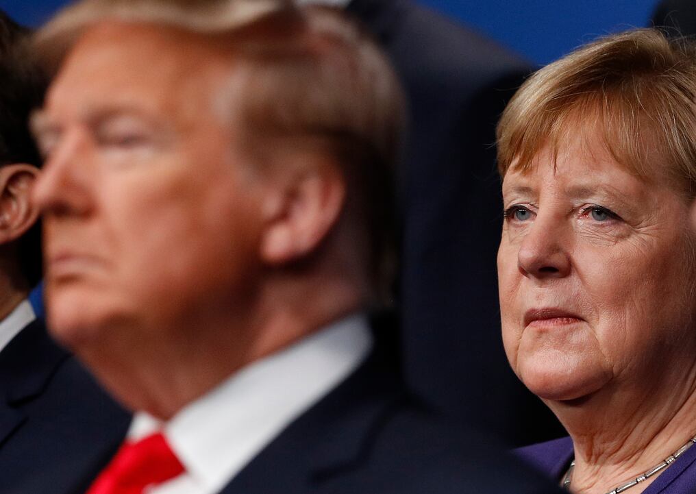 La canciller alemana dijo que estaba “furiosa y triste” por el asalto al Capitolio de EEUU por parte de partidarios de Donald Trump. Foto: AFP.