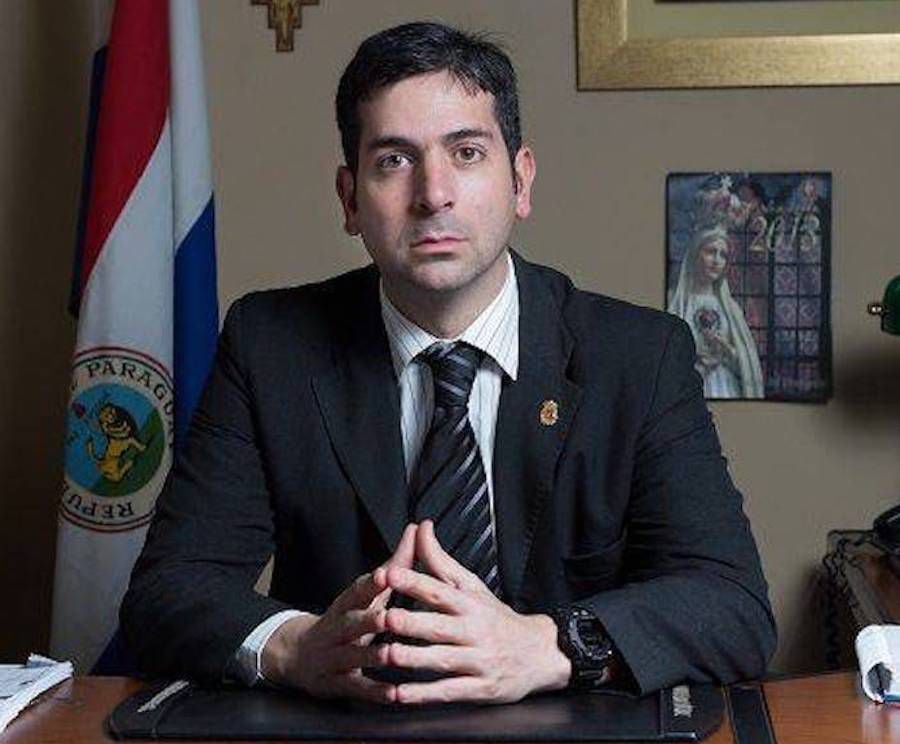 El fiscal Marcelo Pecci fue asesinado en playas de Barú, Colombia, el 10 de mayo del año pasado cuando estaba de luna de miel con su esposa. Foto: Gentileza.