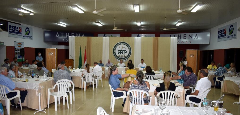 Acto de presentación del nuevo presidente de la Regional Concepción de la ARP. Foto: Gentileza.