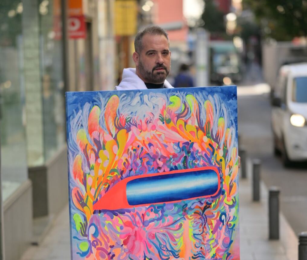 Sebastián Boesmi es un creador prolífico que realizó hasta la fecha un interesante grupo de muestras, expuestas en diferentes partes del mundo. Foto: Gentileza.