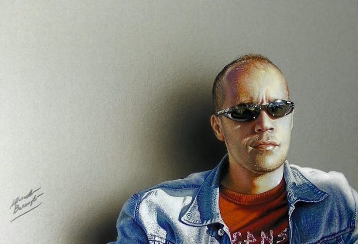 Imagen: Autorretrato de Marcelo Barenghi.