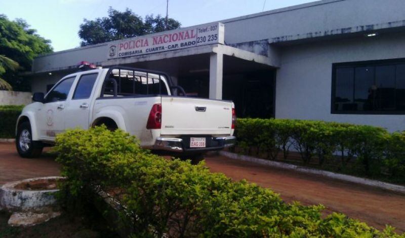 El titular de la comisaría 4ª de Capitán Bado, Alexander Méndez, desmintió la versión de un cruce de disparos entre policías paraguayos y brasileños. Foto: Gentileza.