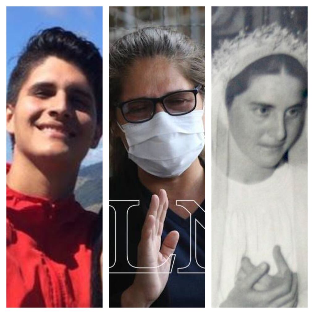 Blanca Bacari, mamá de José Zaván, acudió a Chiquitunga para pedir por la vida de su hijo tras la tragedia aérea donde fue el único sobreviviente. Foto: Archivo.