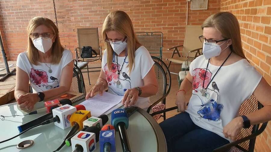 Las hijas de Óscar Denis dieron a conocer una carta de repudio al ministro del Interior, Arnaldo Giuzzio. Foto: Archivo.