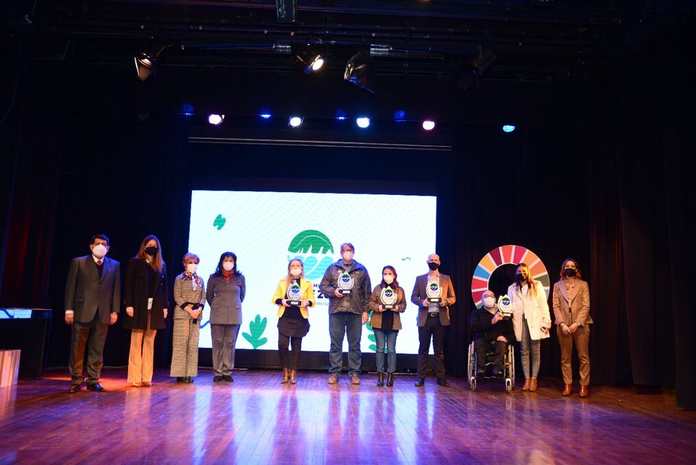 El “Reconocimiento Verde” fue otorgado a aquellas firmas que se destacaron en generar impacto ambiental positivo. Foto: Gentileza.
