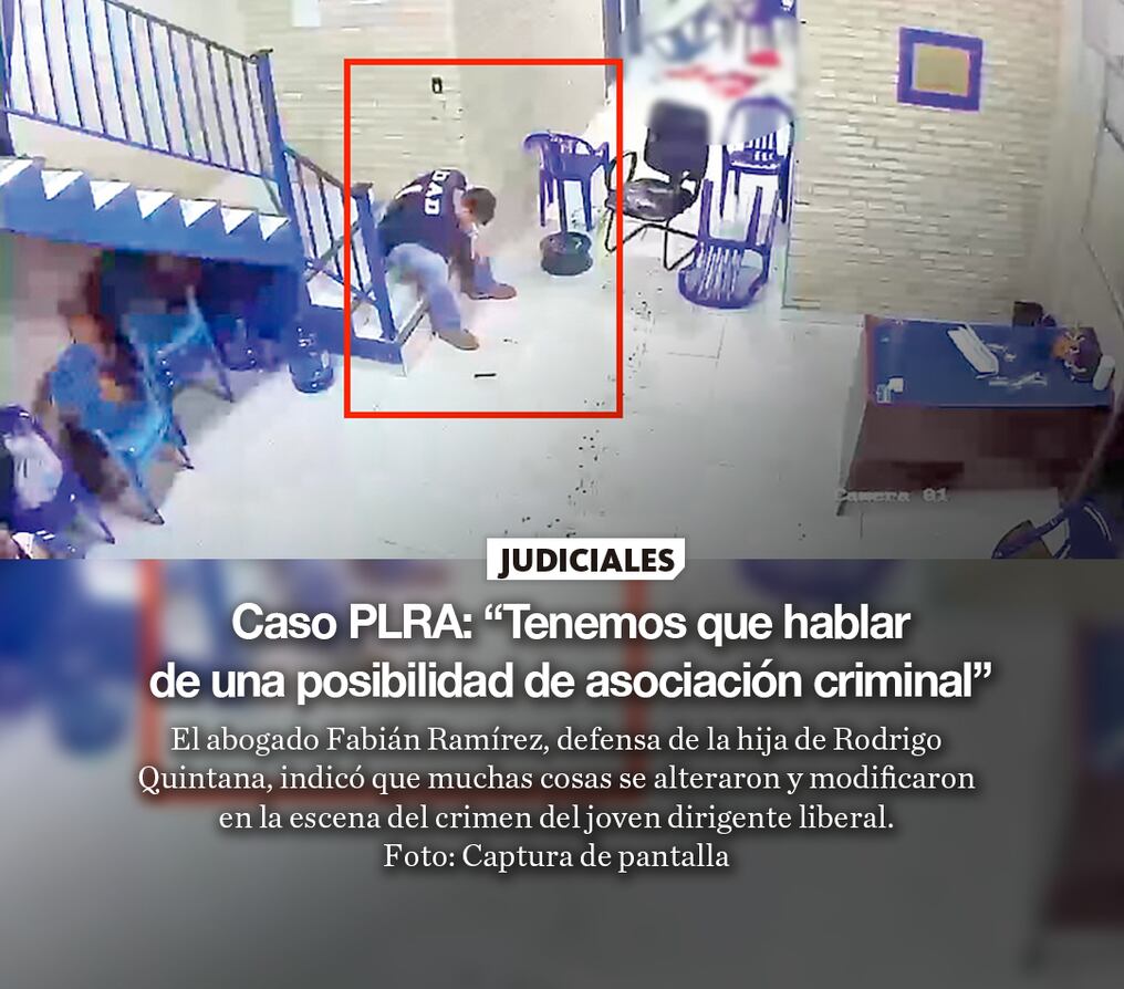 Caso PLRA: “Tenemos que hablar de una posibilidad de asociación criminal”