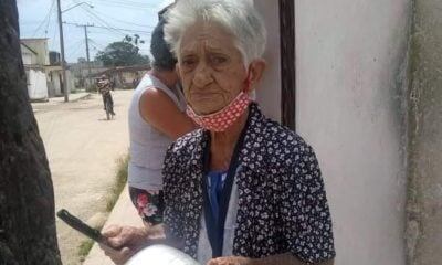 Sara Naranjo solo quería protestar por todas las carencias que sufren los cubanos y sin proponérselo, se convirtió en la imagen de las protestas contra el régimen comunista que controla la isla. Foto: Gentileza.