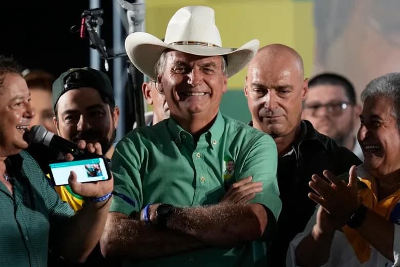 El exmandatario brasileño reapareció en un acto público en Orlando (Florida), este martes pasado. Foto: Gentileza.