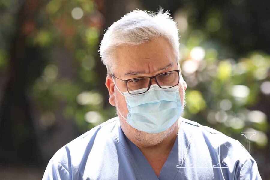 El director del Ineram, Felipe González, pidió reforzar controles para el cumplimiento de los protocolos sanitarios establecidos. Foto: Nadia Monges.