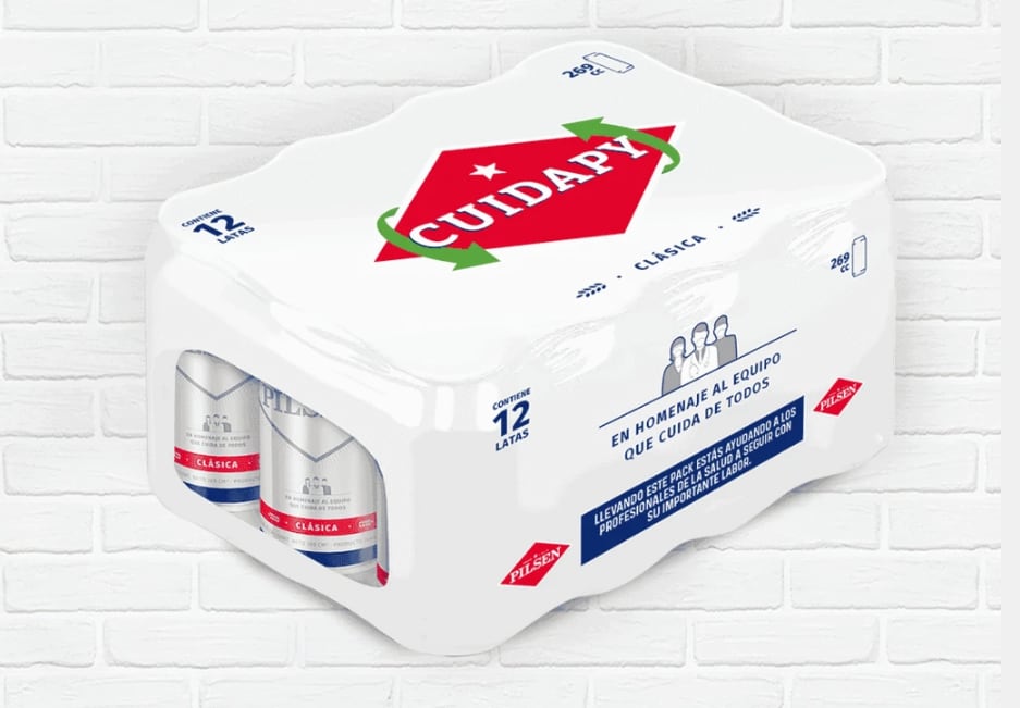 El pack de 12 latas tiene un costo de 48.000 guaraníes. Foto: Gentileza.