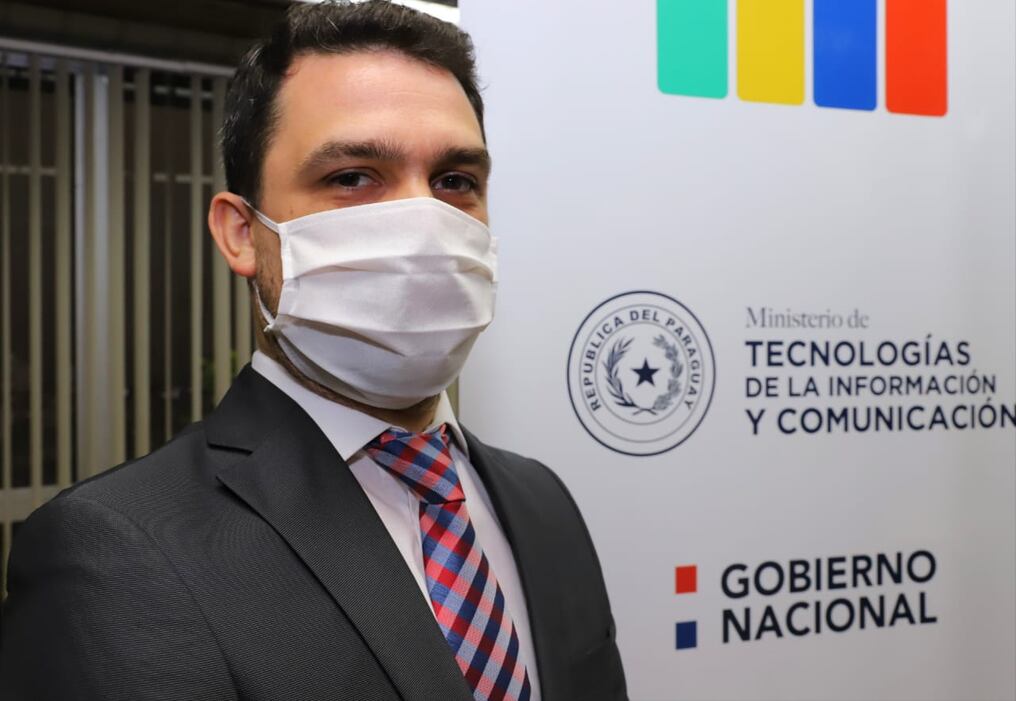 El ministro Fernando Saguier aclaró que la activación de la plataforma no se concretó por una cuestión interna del Ministerio de Salud. Foto: Gentileza.
