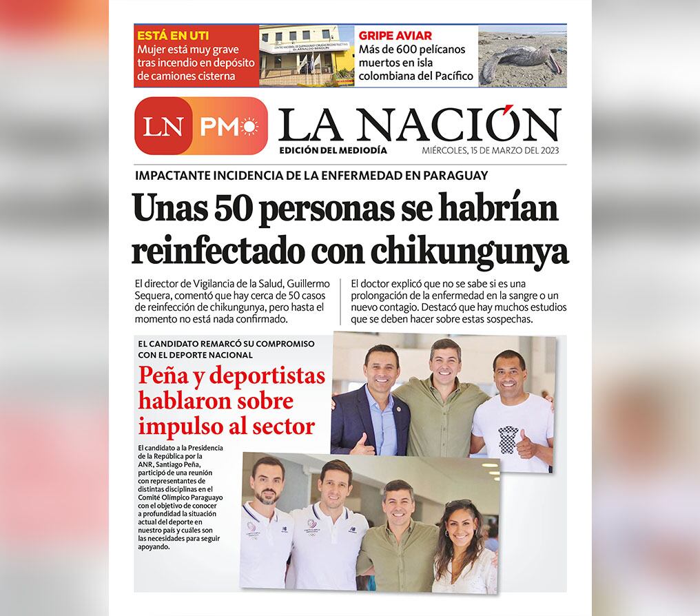 LN PM: edición mediodía del 15 de marzo