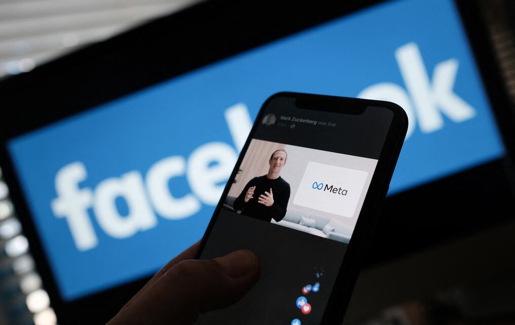 El propietario de Facebook, WhatsApp e Instagram fue investigado sobre 12 casos de utilización ilícita de datos de usuarios. Foto: AFP.