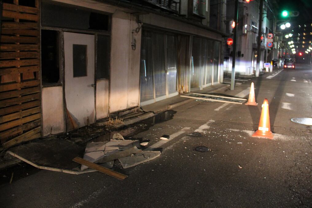 La agencia meteorológica de Japón descartó el riesgo de un tsunami tras el sismo. Foto: AFP. (Ilustrativa)