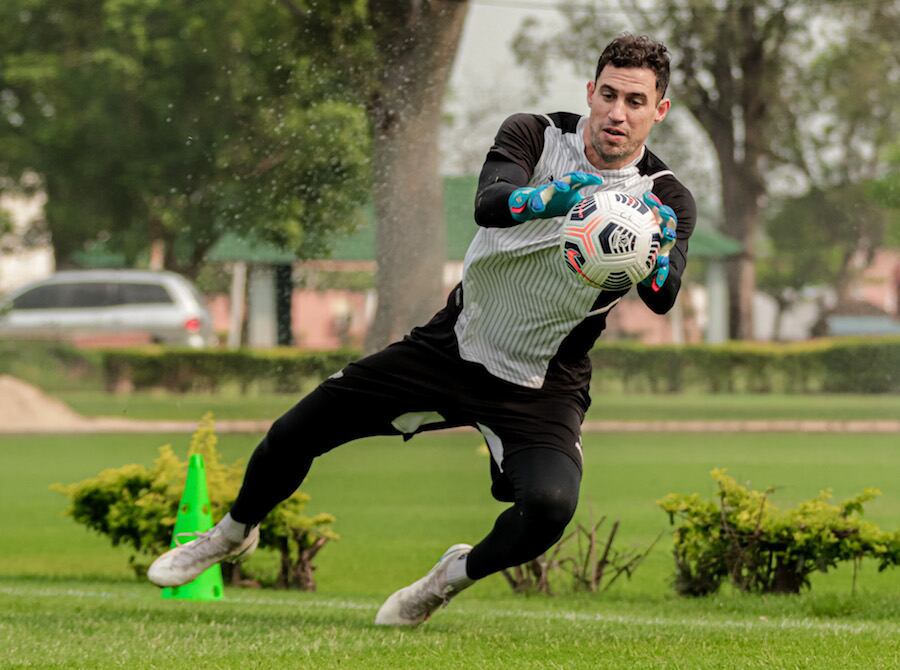 Martín Silva, arquero titular sin objeciones en filas del Gumarelo.FOTO:CLUB LIBERTAD